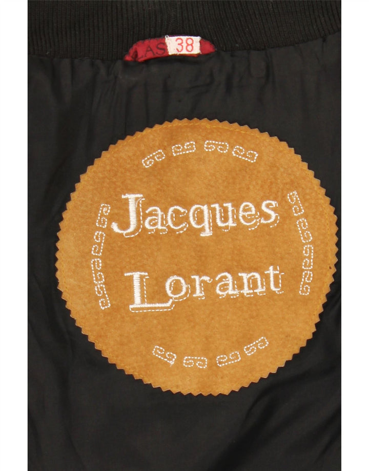 Jacques Lorant Suéter tipo cárdigan para hombre UK 38 Medium Black Colourblock