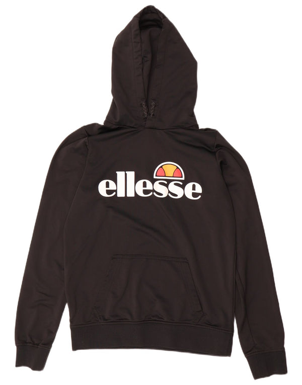 ELLESSE Sudadera con capucha estampada para niños 13-14 años Negro
