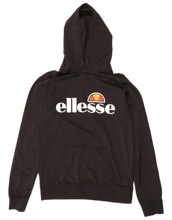 ELLESSE Sudadera con capucha estampada para niños 13-14 años Negro
