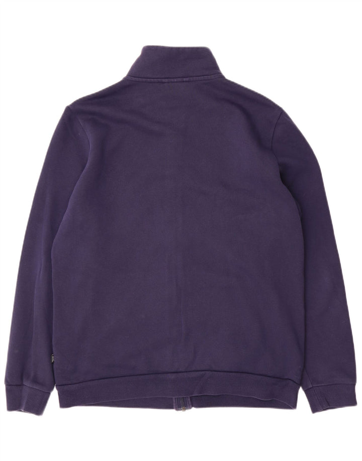 PUMA Chaqueta superior de chándal para hombre Algodón azul marino mediano