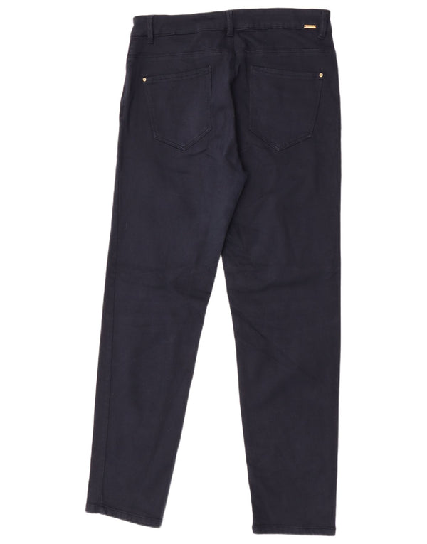 Zara Womens Skinny Jeans US 12 Large W34 L29 Navy Blue