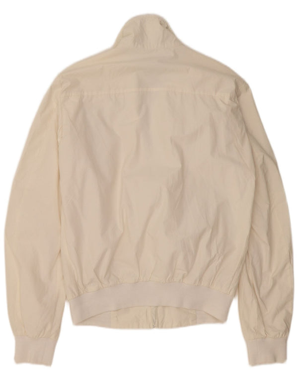 GAS Chaqueta Bomber para Hombre UK 36 Small Off White