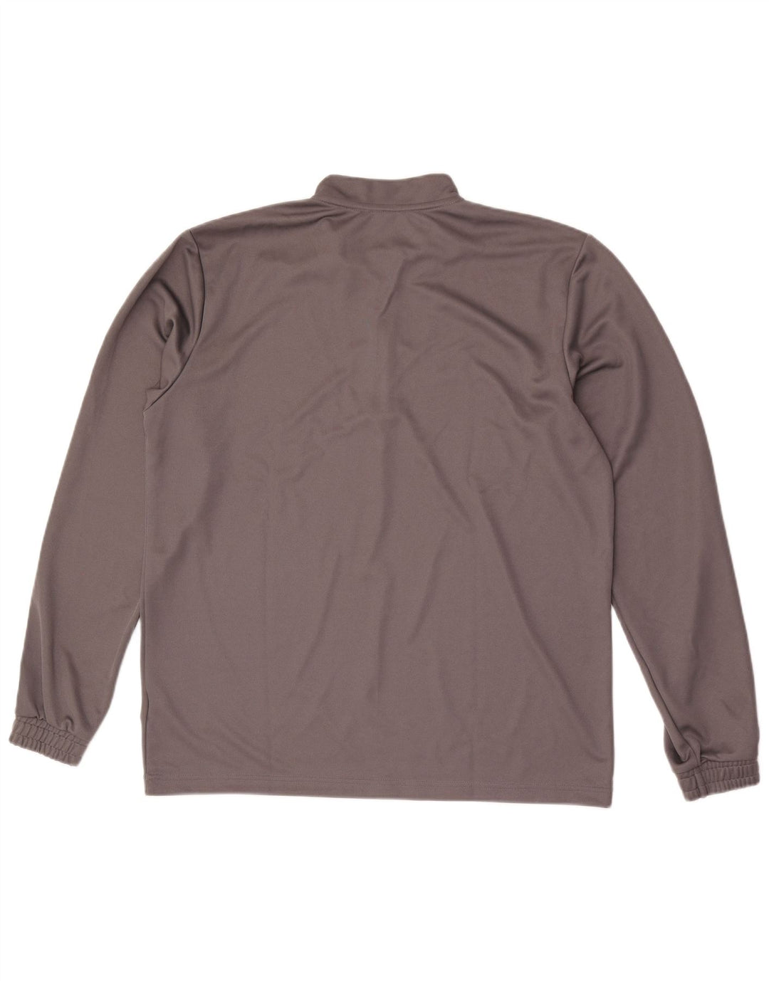 Adidas Hombre Aeroready Zip Neck Jersey Chándal Top XL Gris Poliéster