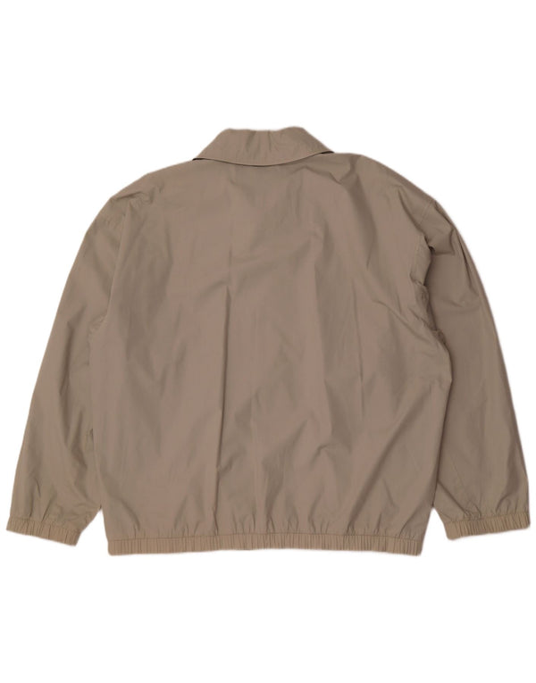 Kappa Chaqueta Bomber para Hombre UK 44 2XL Beige Poliéster