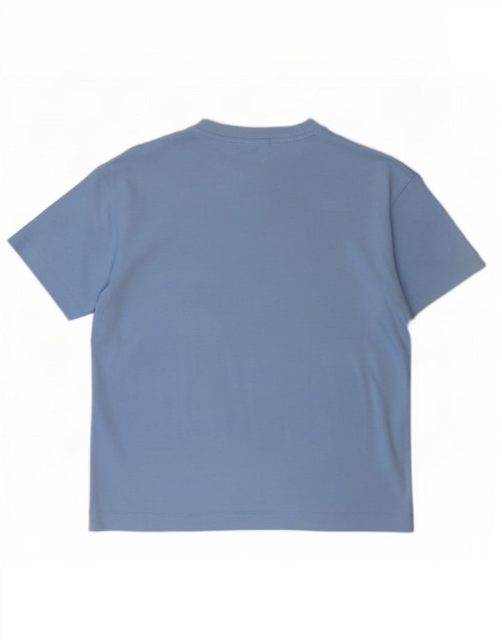 Zara Hombre Camiseta Top Small Azul Algodón