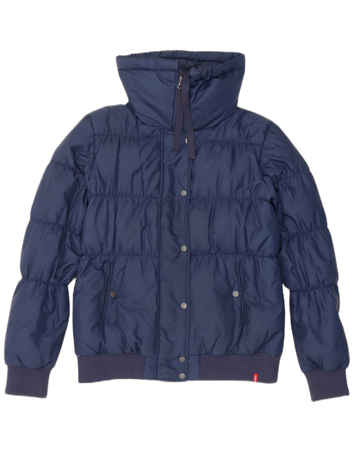 Levi's Chaqueta acolchada para mujer UK 46 Grande Poliéster azul marino