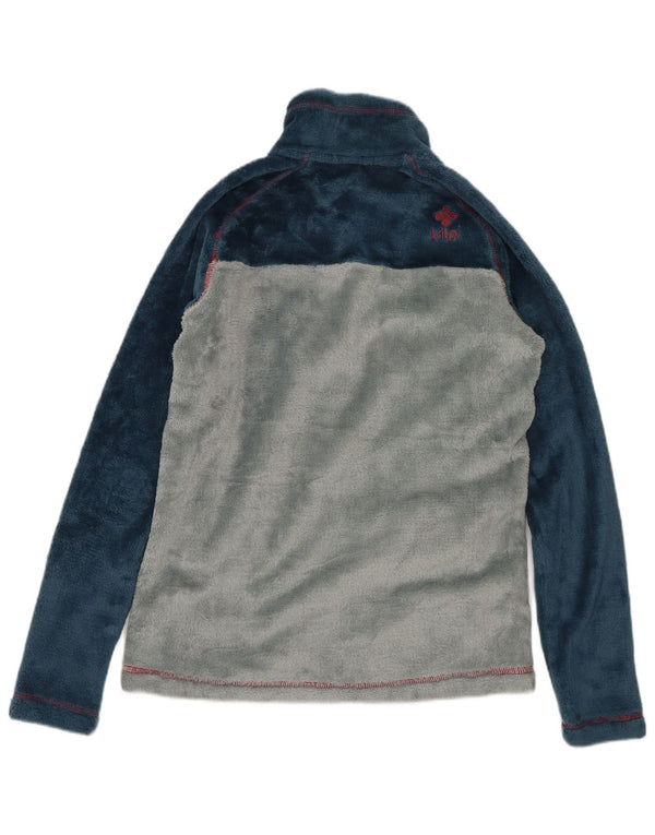 Chaqueta polar vintage para niños 12-13 años Azul marino Colorblock Sports