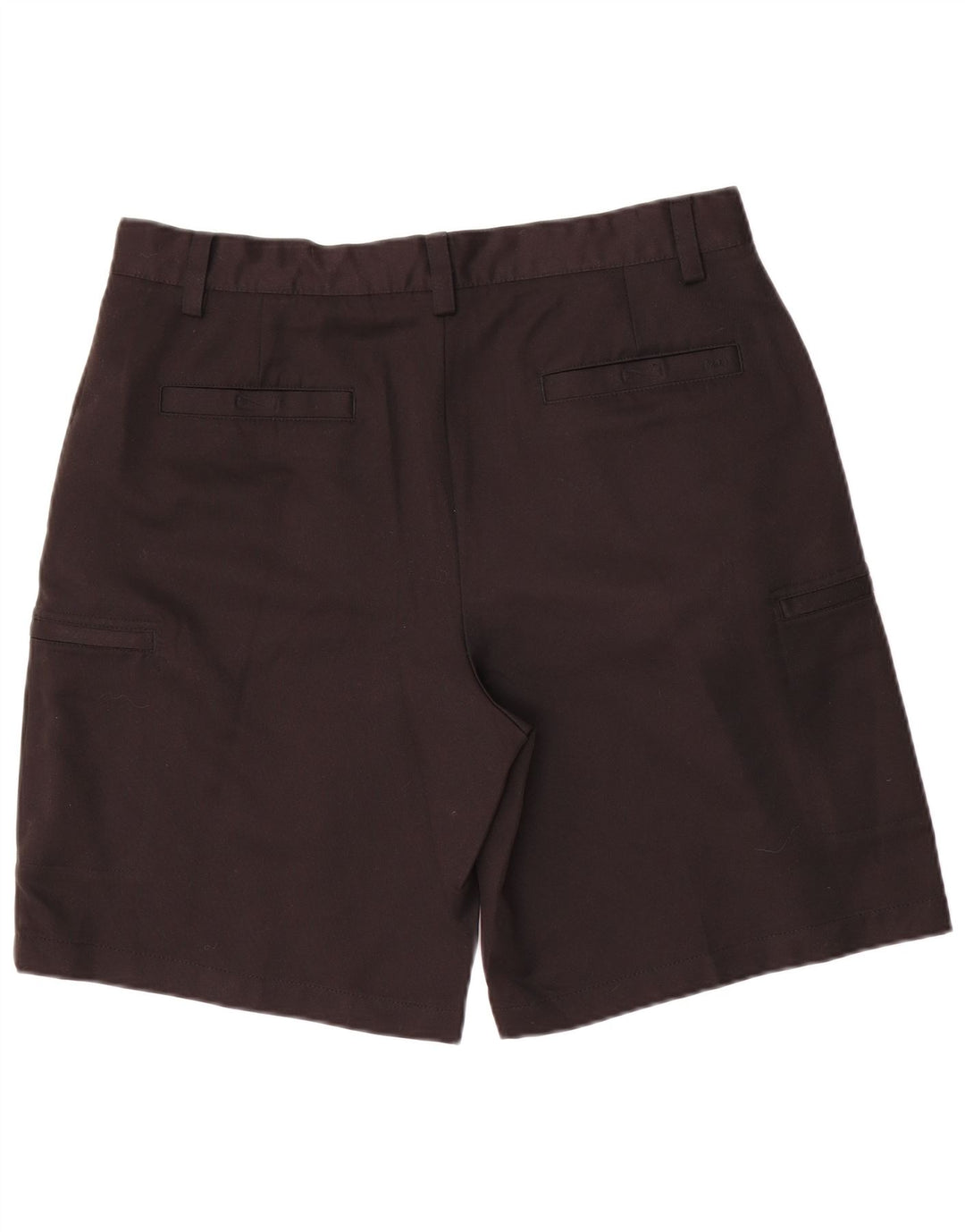 Pantalones cortos tipo cargo para hombre Izod W36 Poliéster negro grande