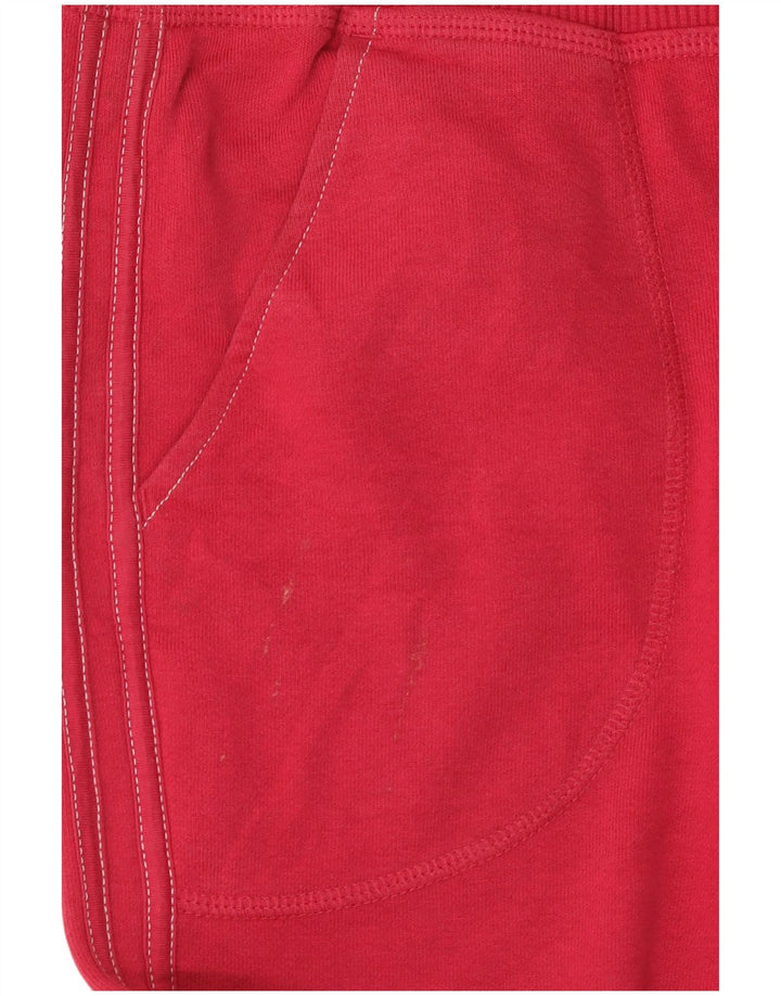 Adidas Mujer Chándal Pantalones Joggers IT 44 Medio Rojo Algodón