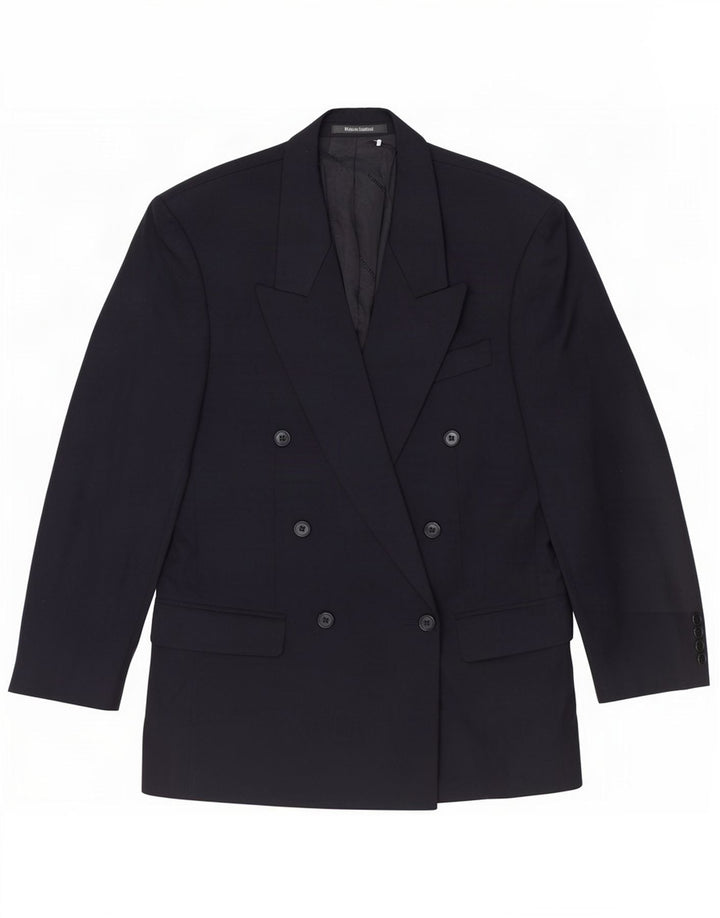 Pierre Cardin Chaqueta tipo blazer con doble botonadura para hombre UK 38 Medium Azul marino