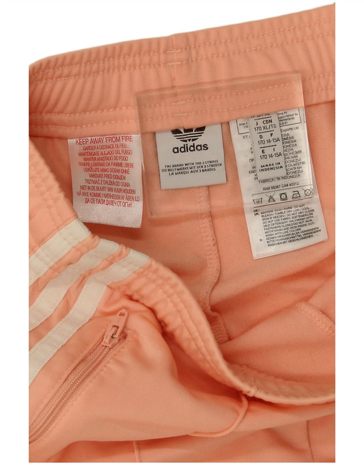 Pantalón Chándal Adidas Niña 14-15 Años Naranja Poliéster