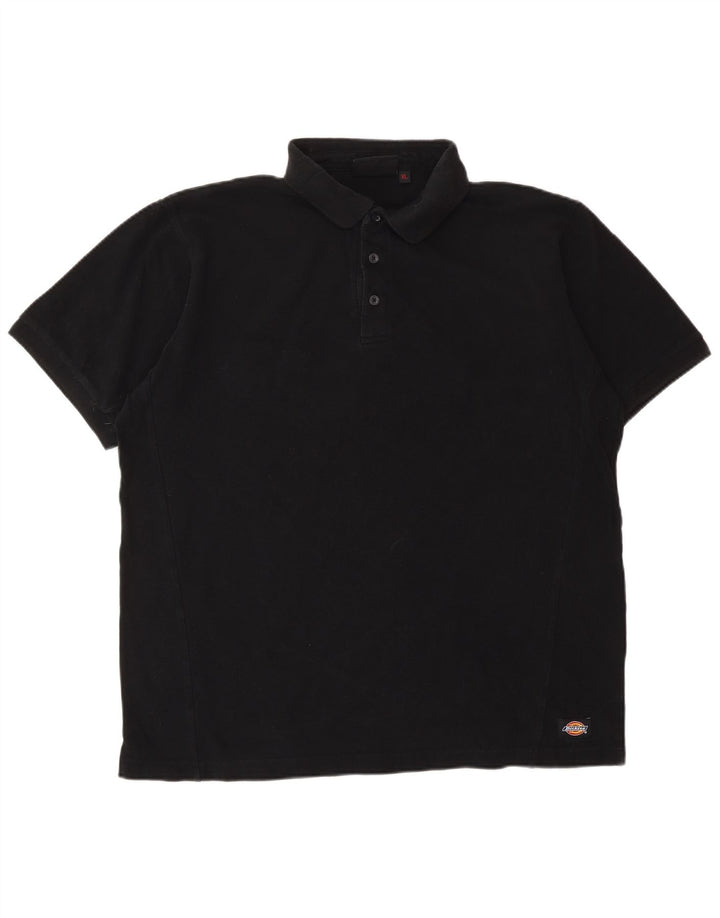 DICKIES Polo gráfico para hombre XL Algodón negro