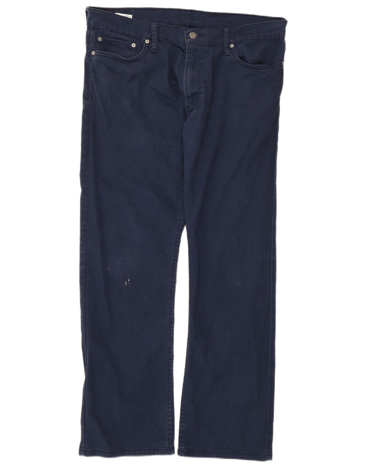 LEVI'S Jeans rectos 514 para hombre W36 L30 Algodón azul marino