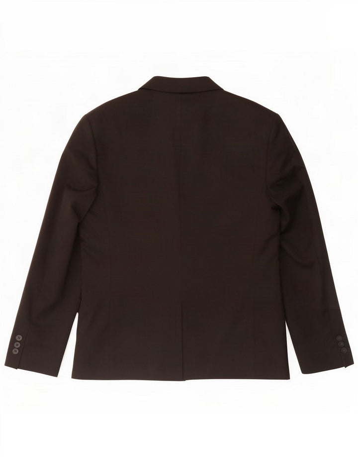 Marks & Spencer Chaqueta tipo blazer ajustada con 2 botones para hombre EU 50 Large Black