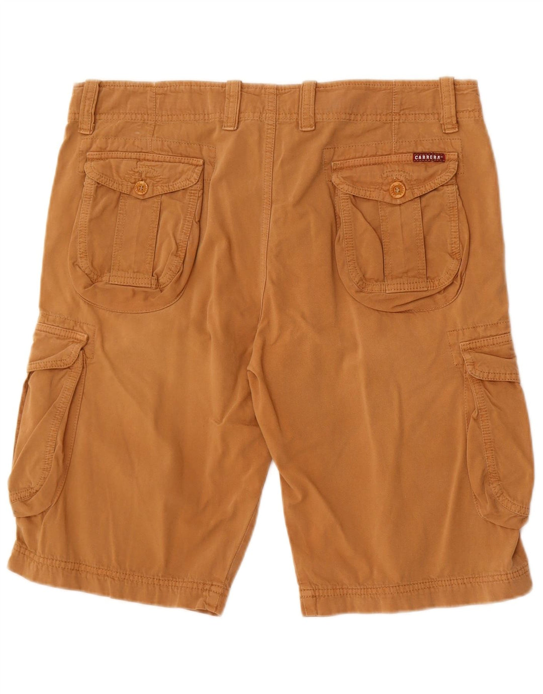 Carrera Pantalones cortos cargo para hombre IT 52 XL W36 Algodón marrón