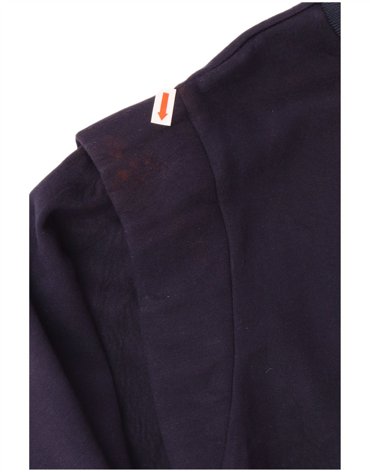 TED BAKER Sudadera extragrande para mujer Talla 1 XS Viscosa azul marino