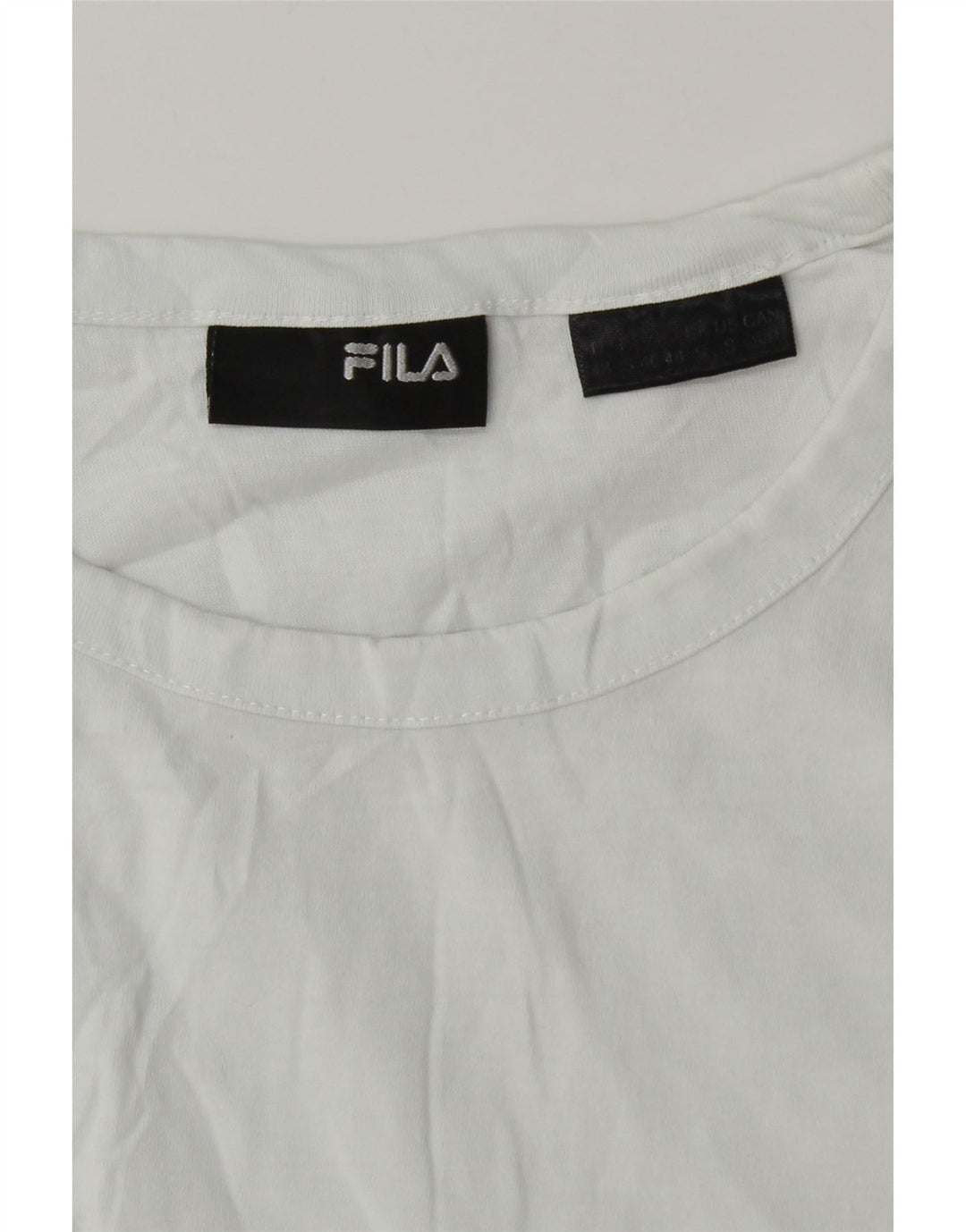 Fila Mens Vest Top Small Blanco Colorblock
