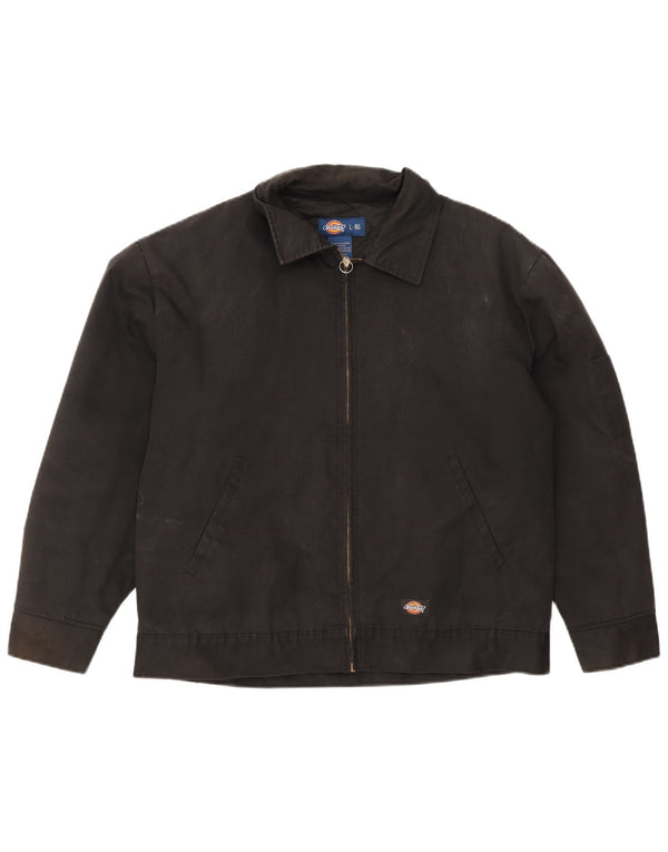 Dickies Chaqueta Bomber para Hombre UK 40 Grande Poliéster Negro