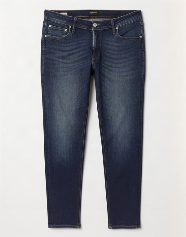 Jack & Jones Mens Liam Skinny Jeans W36 L32 Blue Cotton