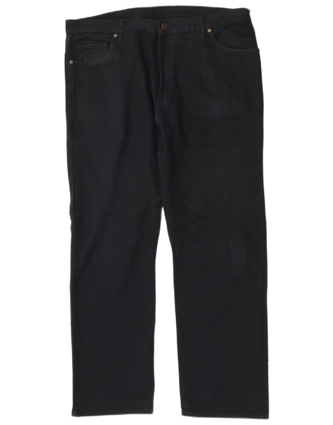 Marks & Spencer Vaqueros rectos para hombre W40 L31 Algodón azul marino