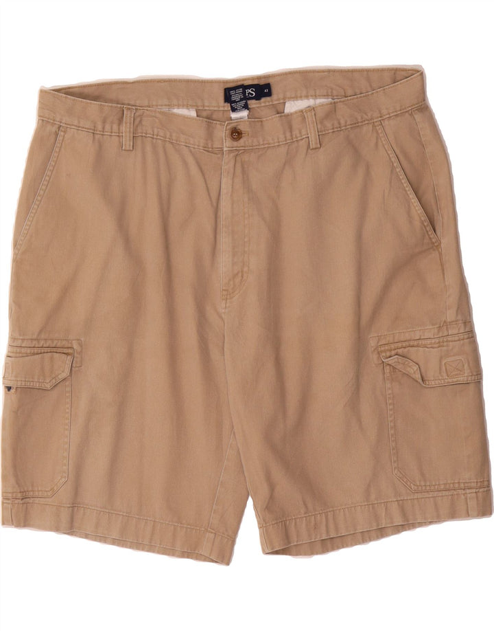 CHAPS Mens Cargo Shorts W42 2XL Beige Cotton Vintage Chaps and Second-Hand Chaps from Messina Hembry 