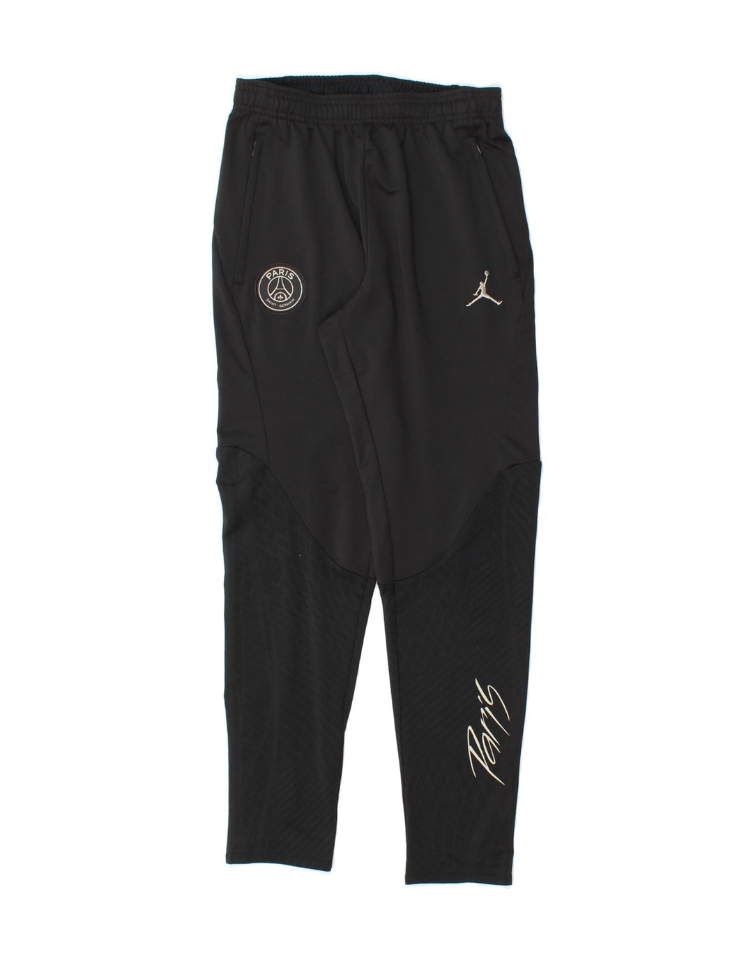 JORDAN Boys Graphic Tracksuit Trousers 11-12 Years Large Black Vintage Jordan and Second-Hand Jordan from Messina Hembry 