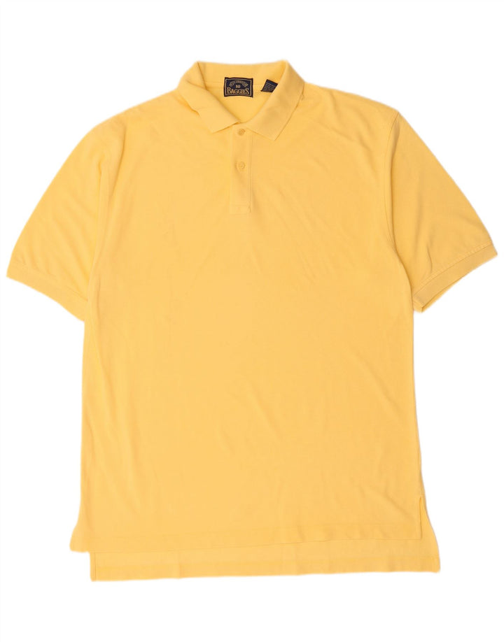 B.D. Baggies Polo Hombre Grande Algodón Amarillo