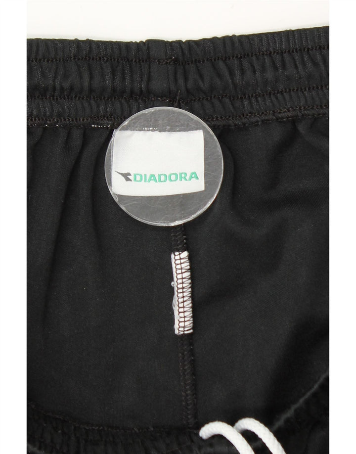 Diadora Pantalón Corto Deportivo Hombre Negro Mediano