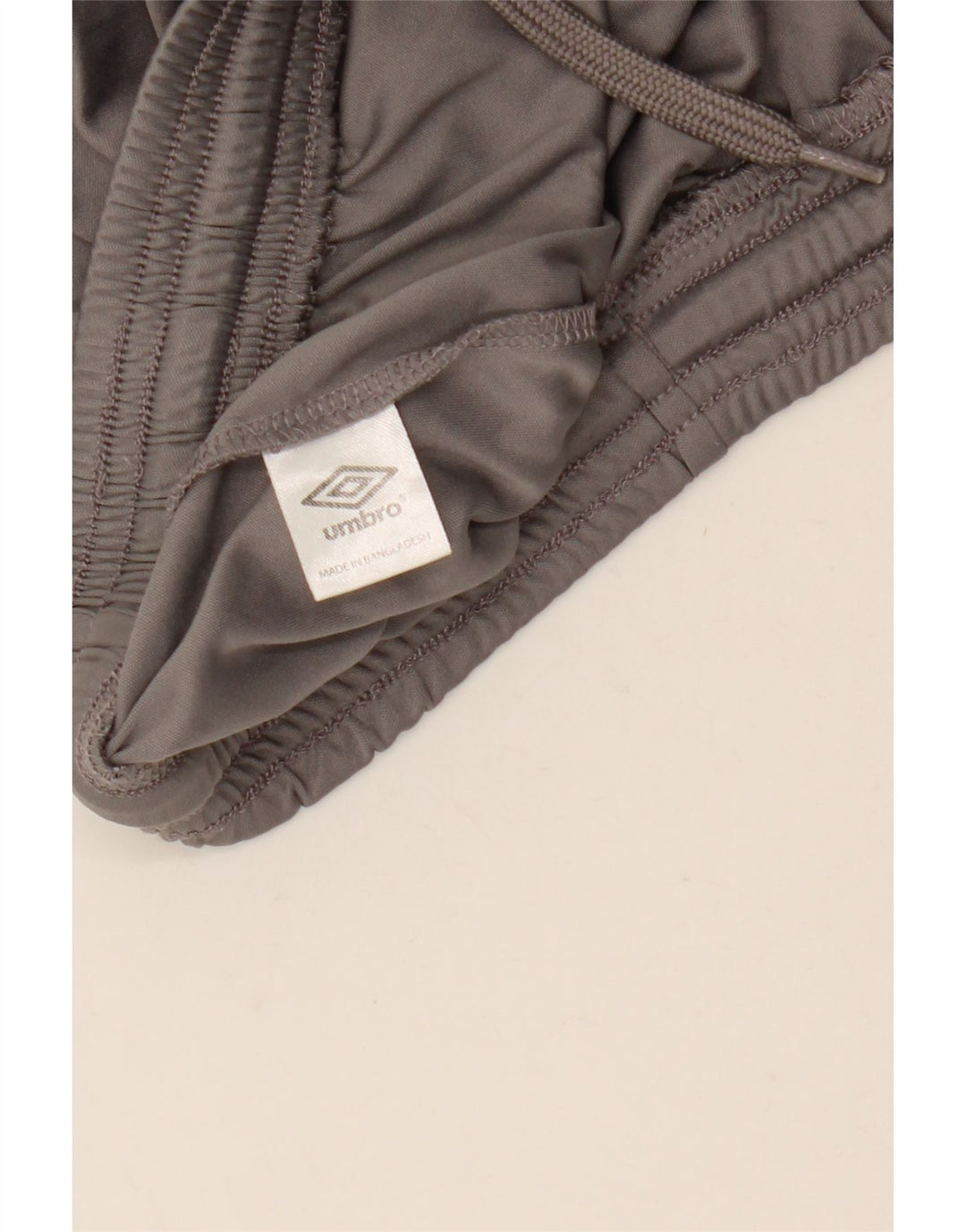 Umbro Pantalones cortos deportivos para mujer UK 8 Small Gris Poliéster