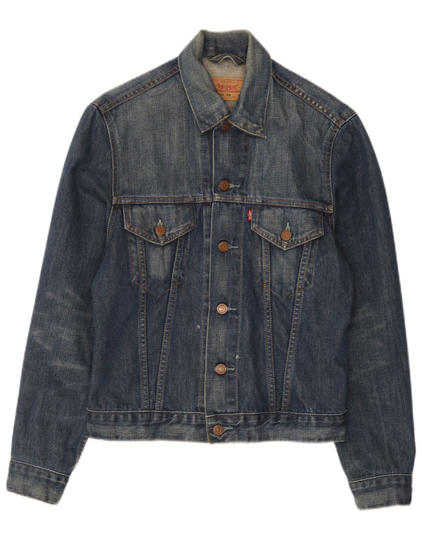 Levi's Chaqueta Vaquera Niño 11-12 Años Azul Medio Algodón