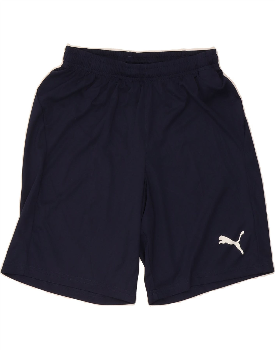 PUMA Mens Sport Shorts Small  Navy Blue Polyester Vintage Puma and Second-Hand Puma from Messina Hembry 