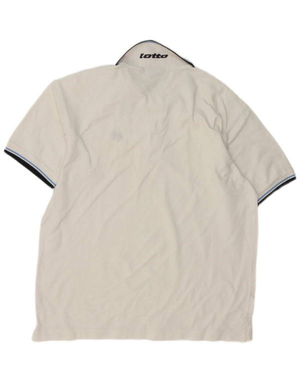 Polo Lotto Hombre XL Blanco