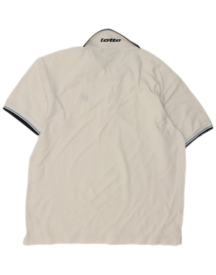 Polo Lotto Hombre XL Blanco