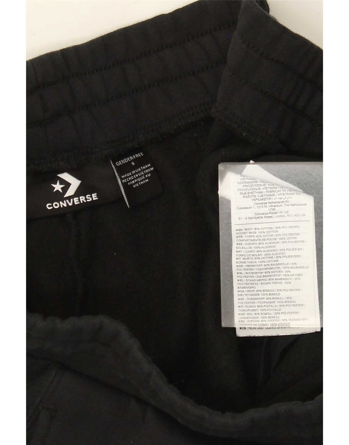 Converse Hombre Graphic Chándal Pantalones Joggers Pequeño Algodón Negro