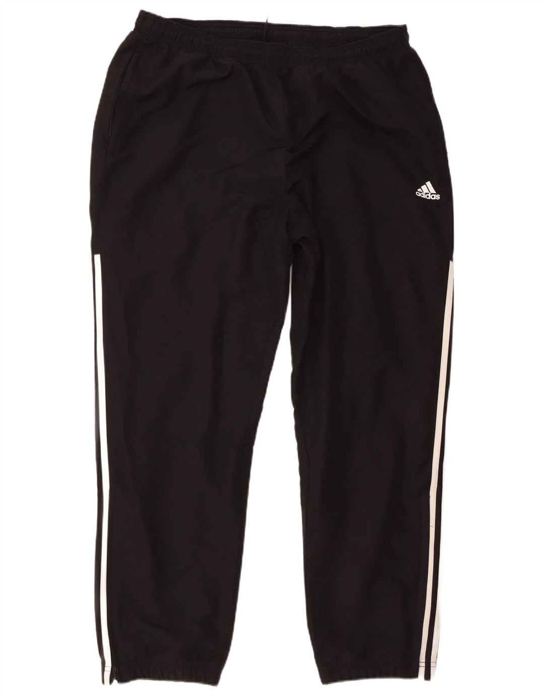 Adidas Hombre Pantalones De Chándal Joggers XL Negro Poliéster