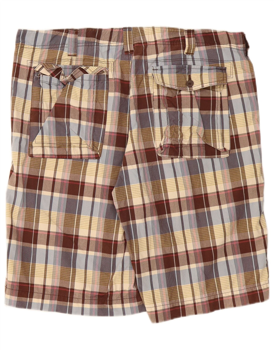 Pantalones cortos chinos Lee para hombre W38 XL Algodón a cuadros multicolor