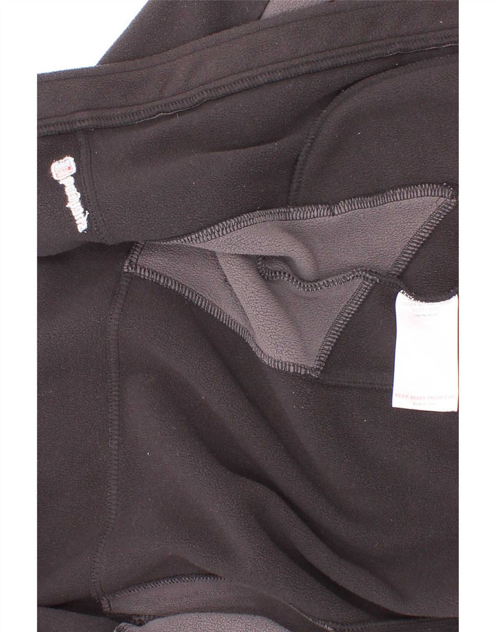 Bergans Chaqueta polar para niño 5-6 años Negro Poliéster color block