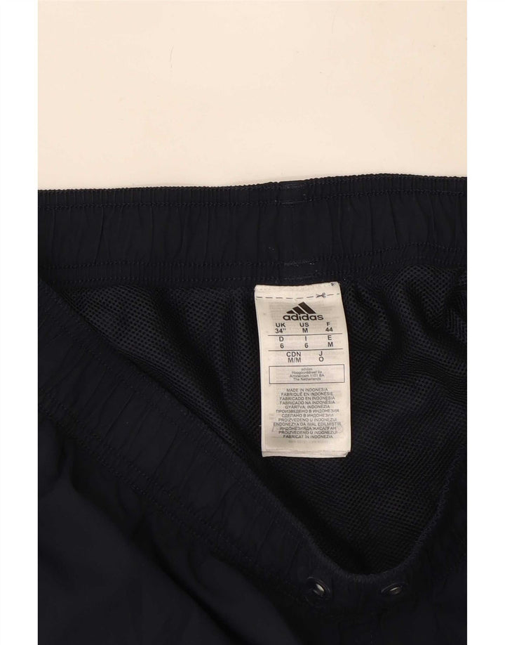 Pantalón Corto Deportivo Adidas Hombre Mediano Negro Poliéster