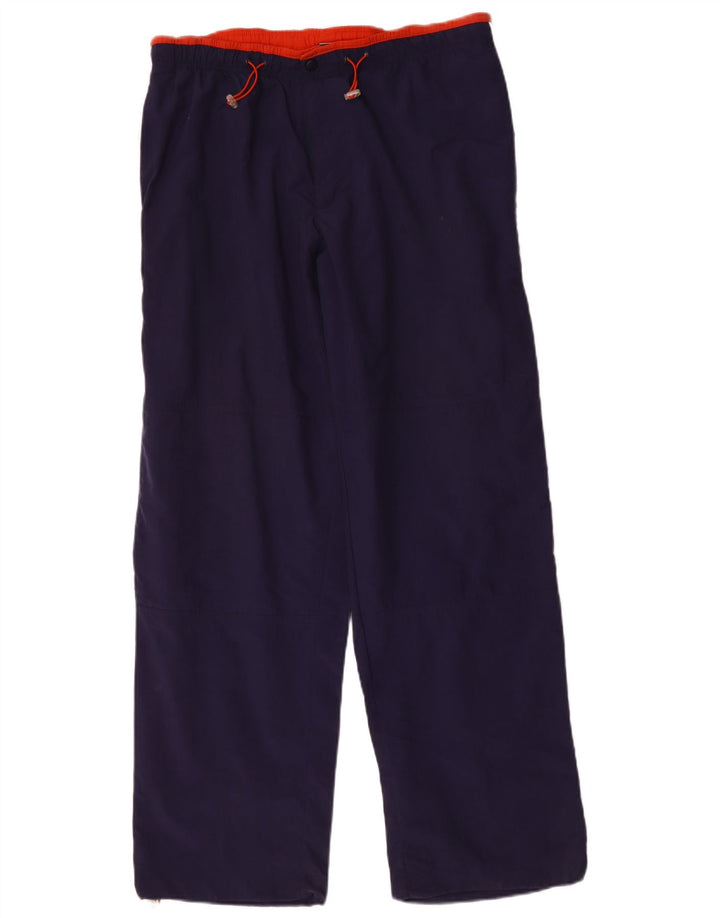 Fila Pantalón De Chándal Para Hombre Grande Azul Marino Poliamida