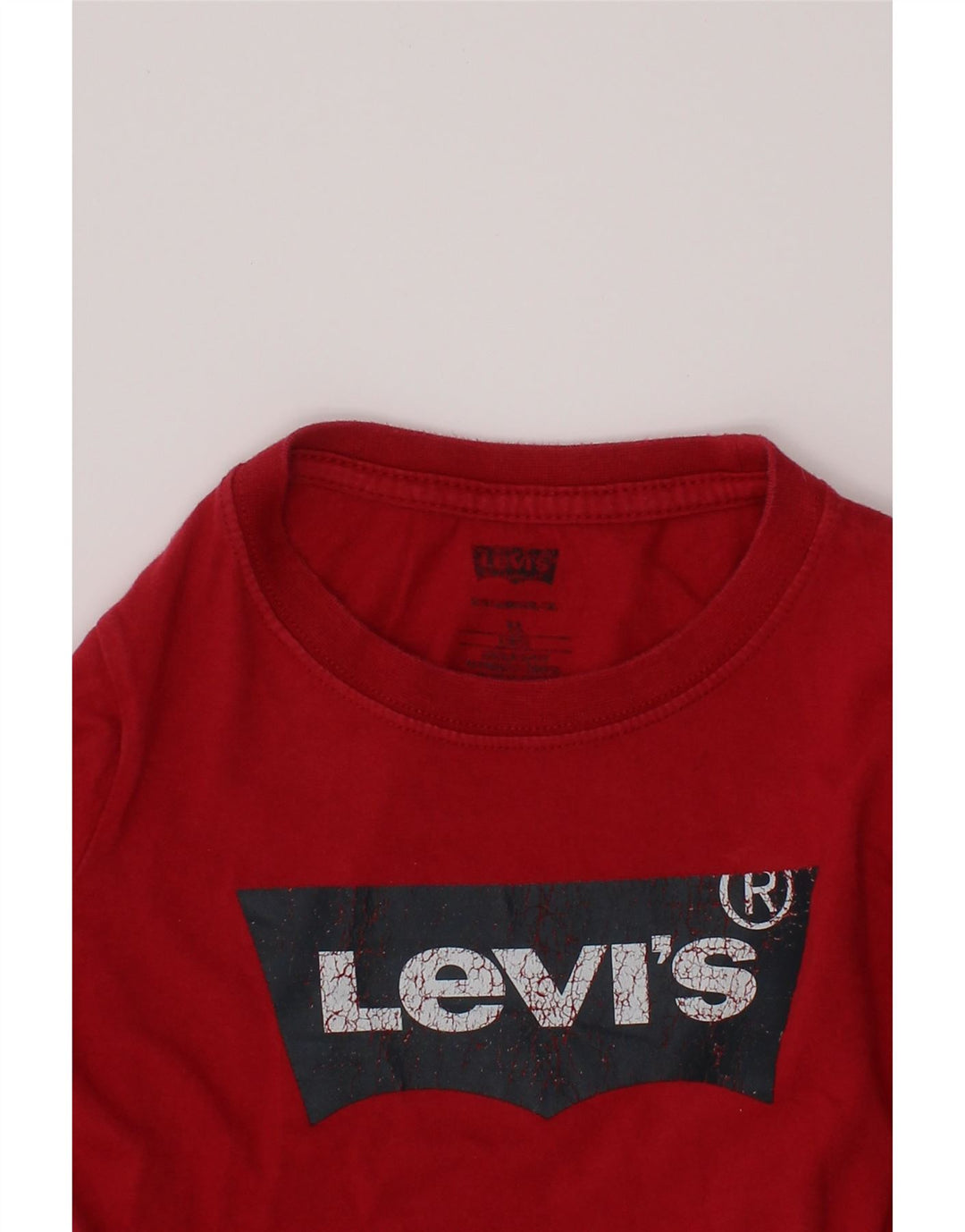 LEVI'S Top gráfico manga larga para niña 4-5 años Rojo