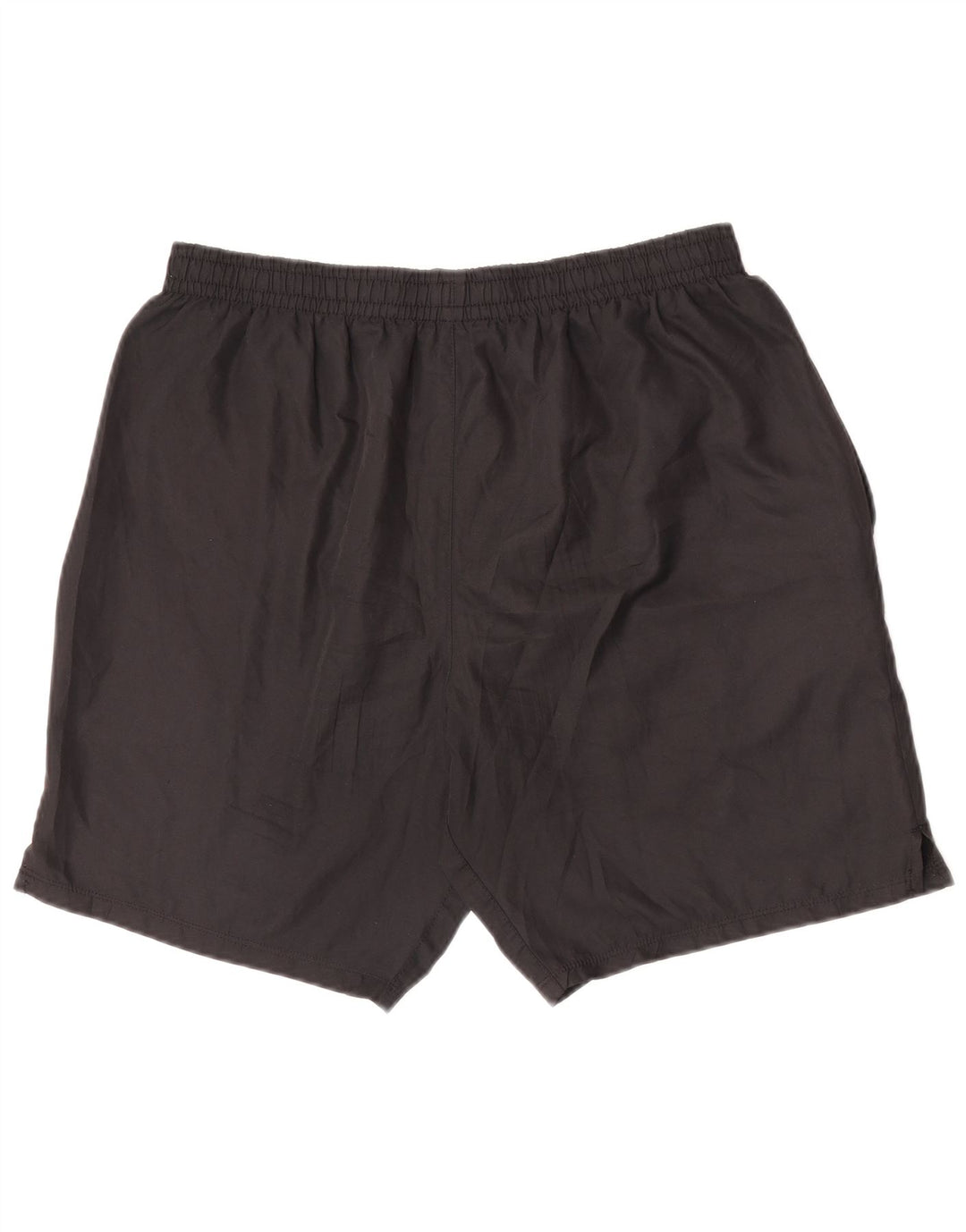 Pantalones cortos deportivos Umbro para hombre, poliéster color block negro grande