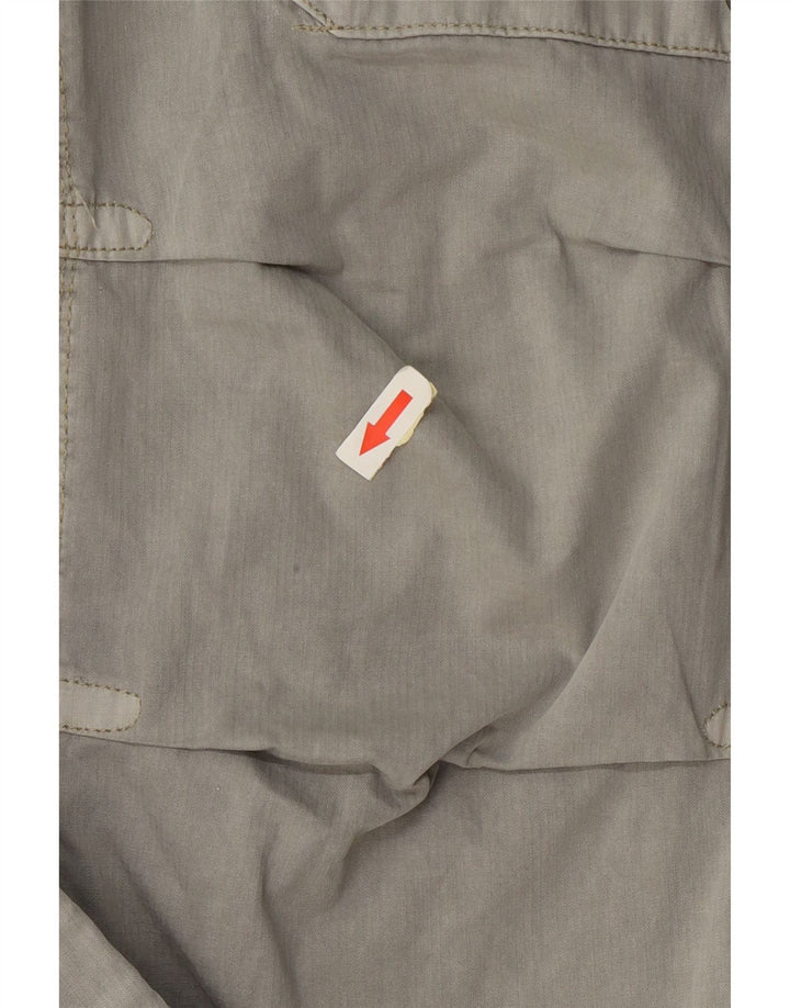 G-Star Hombre Pantalones Cargo Bootcut W34 L34 Algodón Gris