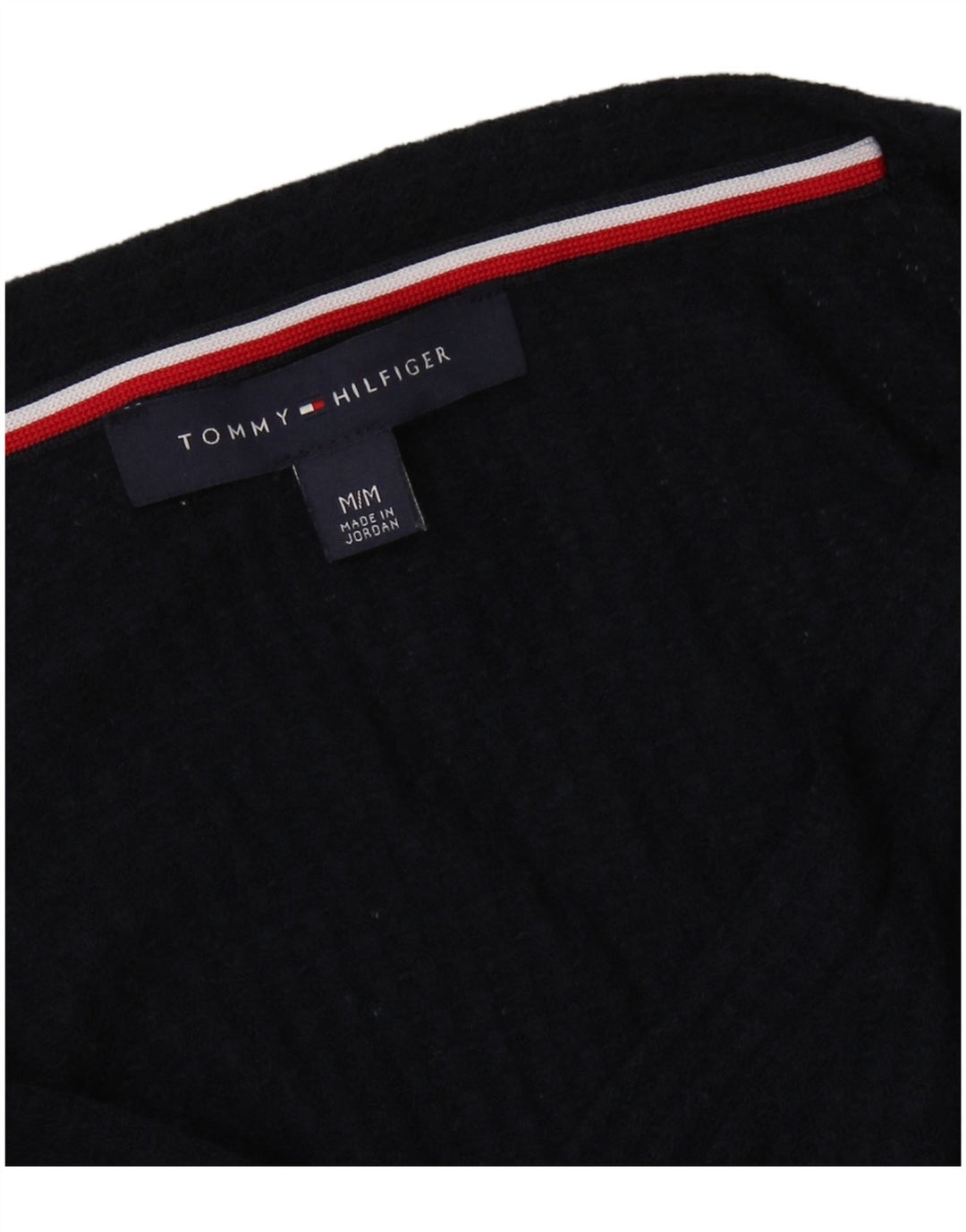 Tommy Hilfiger Blusa extragrande para mujer UK 14 Azul marino mediano