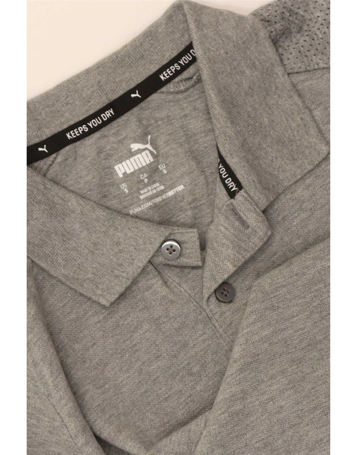 Polo Puma Hombre Pequeño Gris Moteado