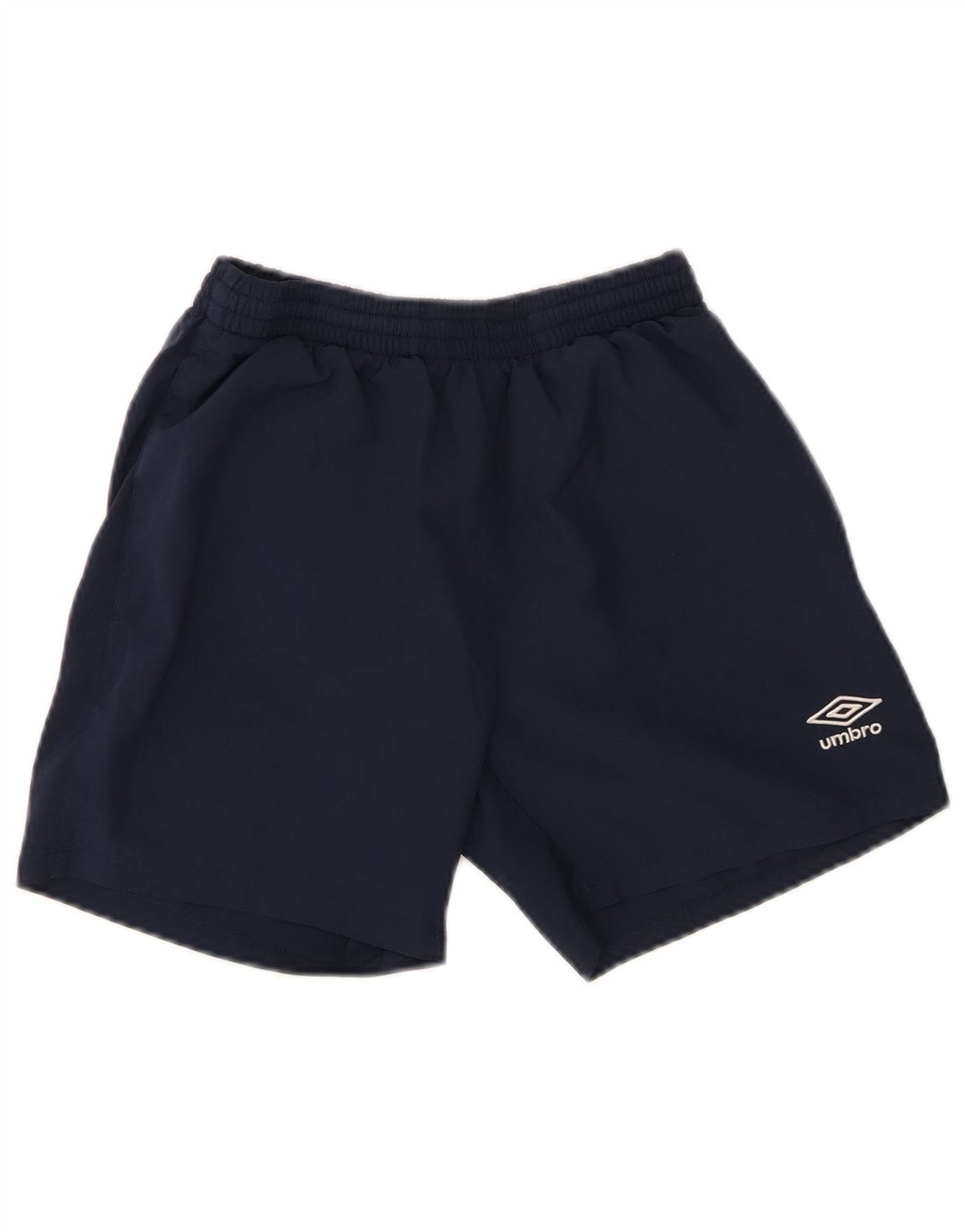 UMBRO Mens Sport Shorts Small  Navy Blue Polyester