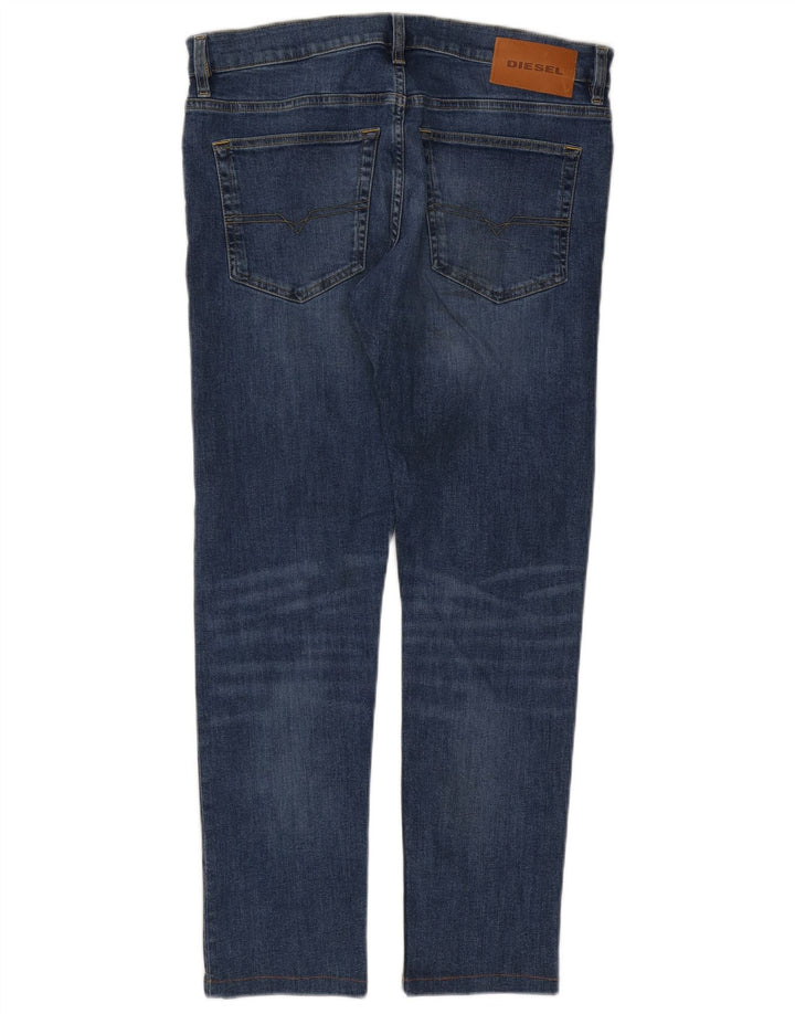 Diesel Hombre Vaqueros Slim W33 L30 Algodón Azul