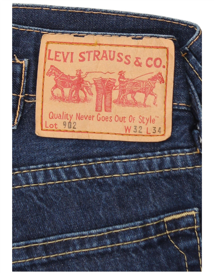 Levi's Jeans rectos 902 para hombre W32 L28 Algodón azul