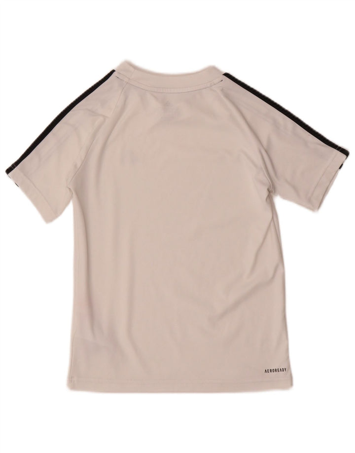 Adidas Camiseta Aeroready para niño 9-10 años Blanco Poliéster