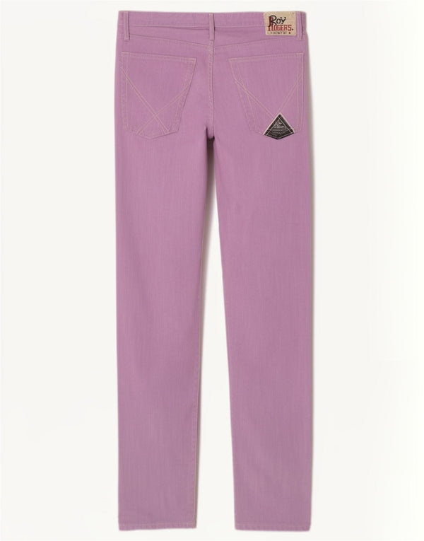 Roy Rogers Vaqueros ajustados para mujer W33 L32 Algodón morado