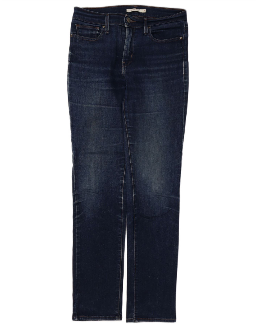 LEVI'S Jeans Slim Adelgazantes Mujer W29 L32 Algodón Azul